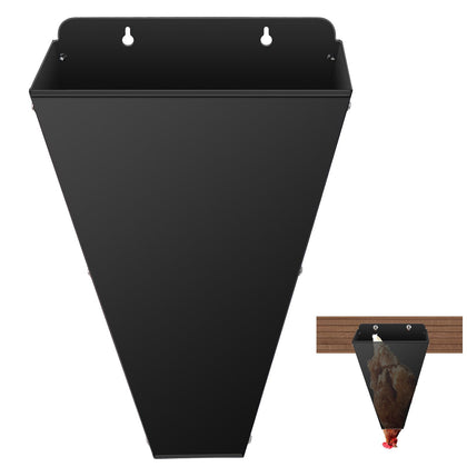 Kisotay large chicken cone front view for secure poultry restraint during processing