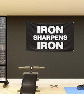 Kisstarry motivational flag for gym decor boosts daily focus during workouts.