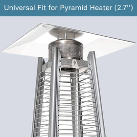 Kisworm Heat Reflector Shield with pre-drilled holes aligns with four-sided heaters