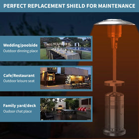 Kisworm replacement shield for hotels and cafes.