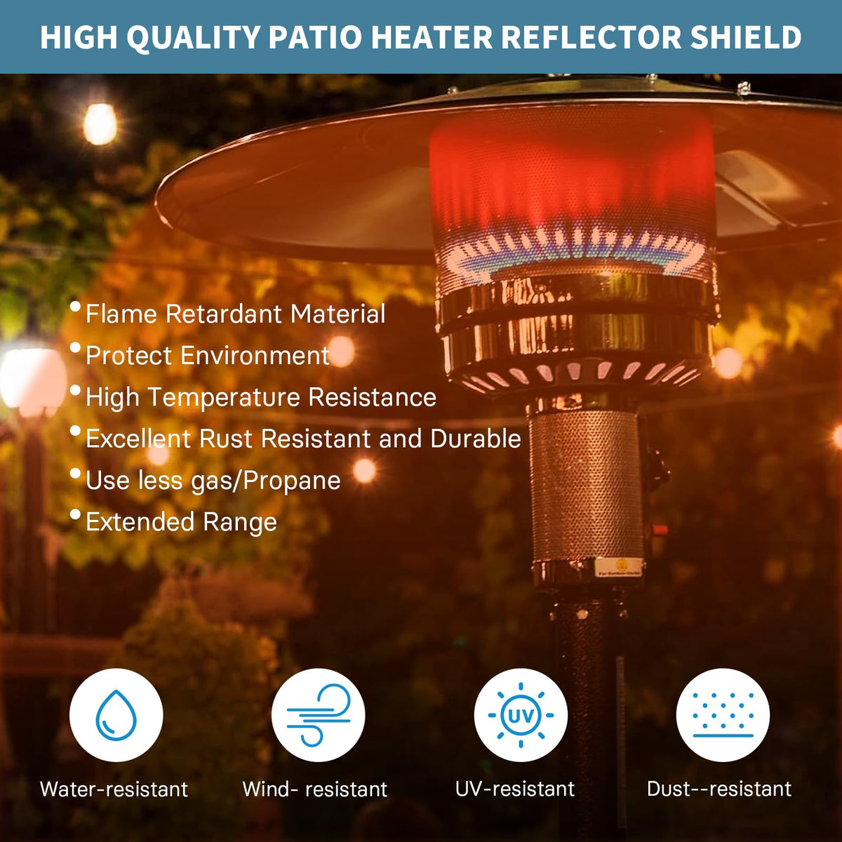 Kisworm replacement part extends the life of outdoor heaters.