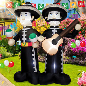 KITBONIS 6ft Mariachi inflatable for outdoor fiestas and indoor celebrations