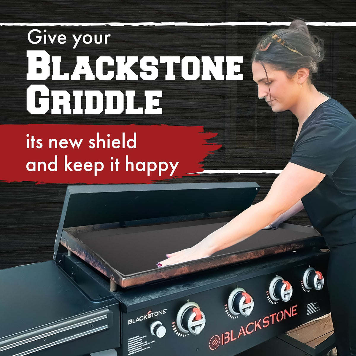 Kitchen Perfection 36-inch silicone griddle cover lifetime warranty and support.