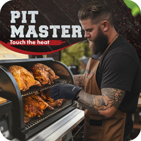 Kitchen Perfection XL cotton liner adds comfort during long cookouts