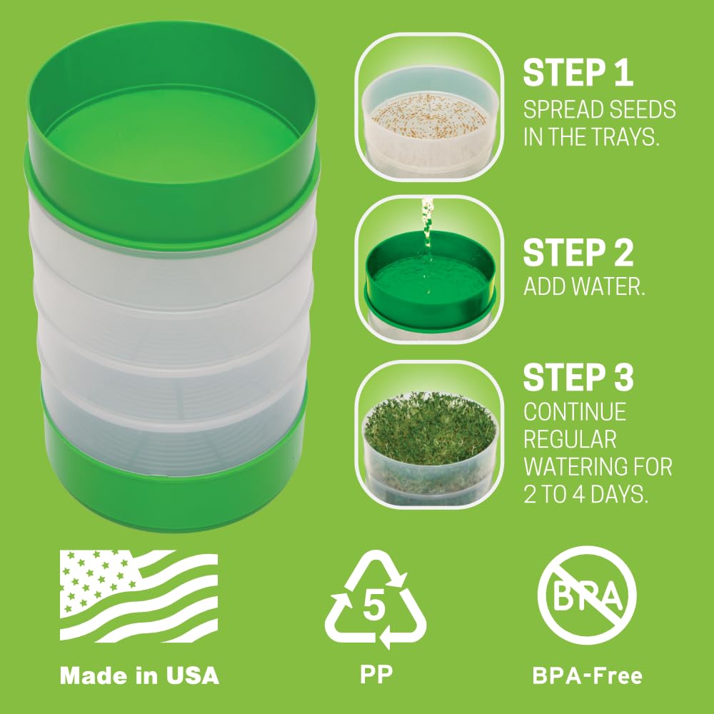 KITCHEN CROP lets you grow several seed varieties in one batch