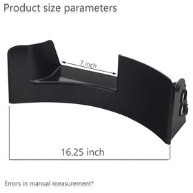 KitchenKipper 115-1307 rear baffle helps manage debris flow during mowing.