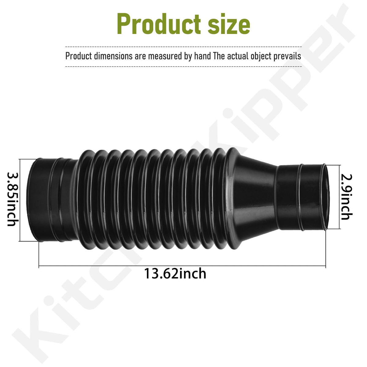 KitchenKipper clamps included illustrate secure, quick installation for reliable performance