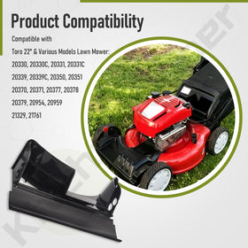 KitchenKipper compatibility for Toro 22in mowers 20331 ensures a secure fit.