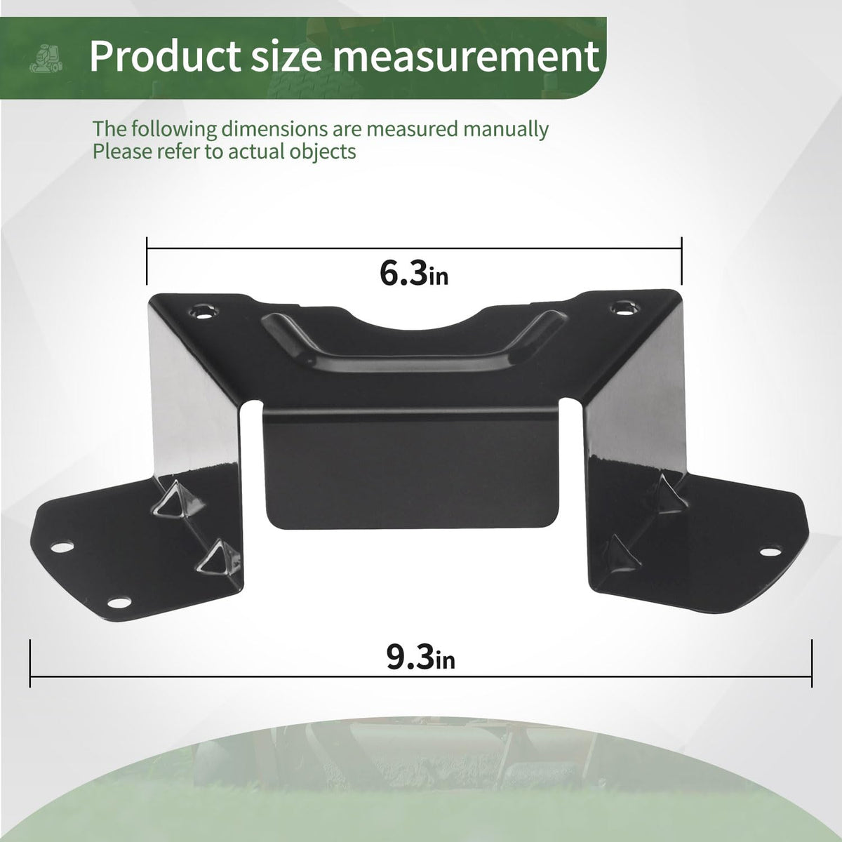 KitchenKipper deck belt cover side view; sturdy fit for maintenance tasks.
