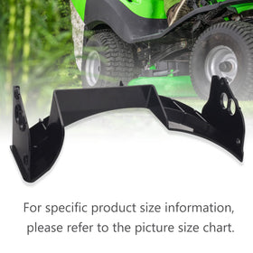 KitchenKipper Toro 22-inch mower rear baffle design for debris control.