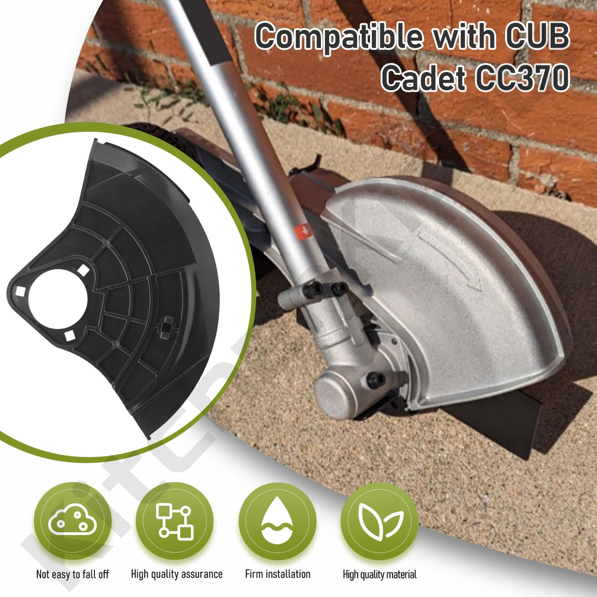 KitchenKipper guard enhances visibility for accurate trimming with TrimmerPlus models.