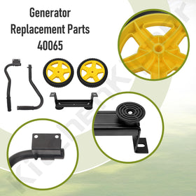 KitchenKipper two 8-inch tires enable smooth transport on uneven surfaces.