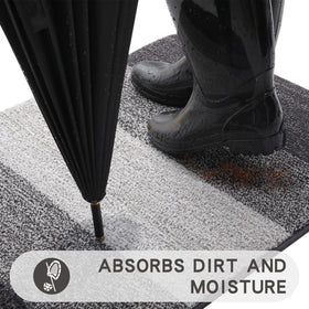Kitinjoy microfiber close-up highlights dense fibers for moisture and dirt absorption.