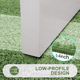 Kitinjoy washable front-door mat, quick refresh for busy entryways.