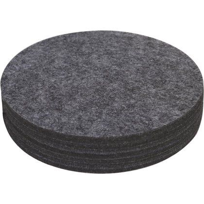 KITLAB felt plant coaster under a potted plant protecting surfaces from spills