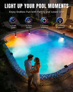 Kitloo offers 17 lighting modes for ambience and events.