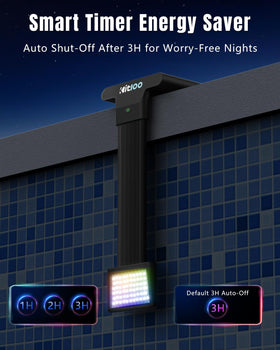 Kitloo 6800mAh battery powers long-lasting wireless operation after full sun charging.