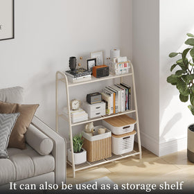 Kitsanery anti-slip feet protect floors when moving the stand.