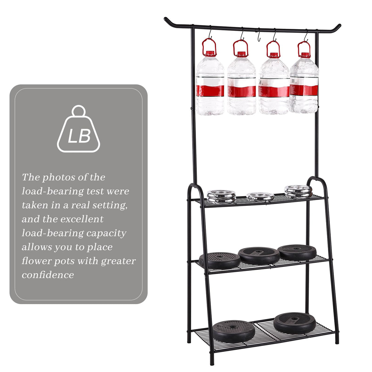 Kitsanery easy assembly plant stand ready for setup