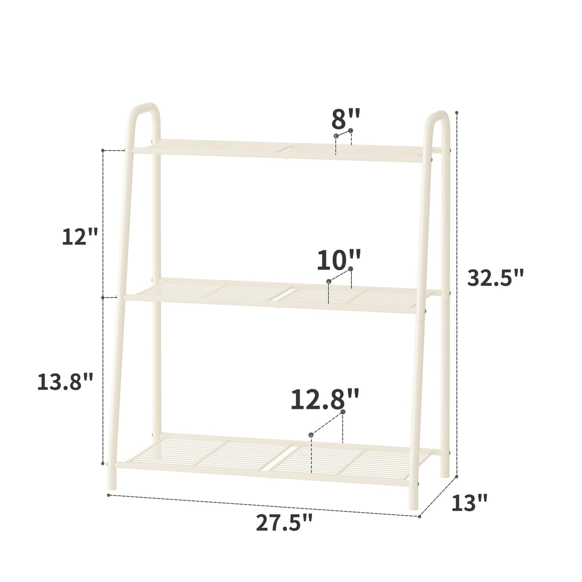 Kitsanery indoor-outdoor plant rack offers stylish, compact display.