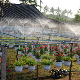 Kittmip misting nozzles suit agriculture, lawns, and seedbeds for efficient irrigation.