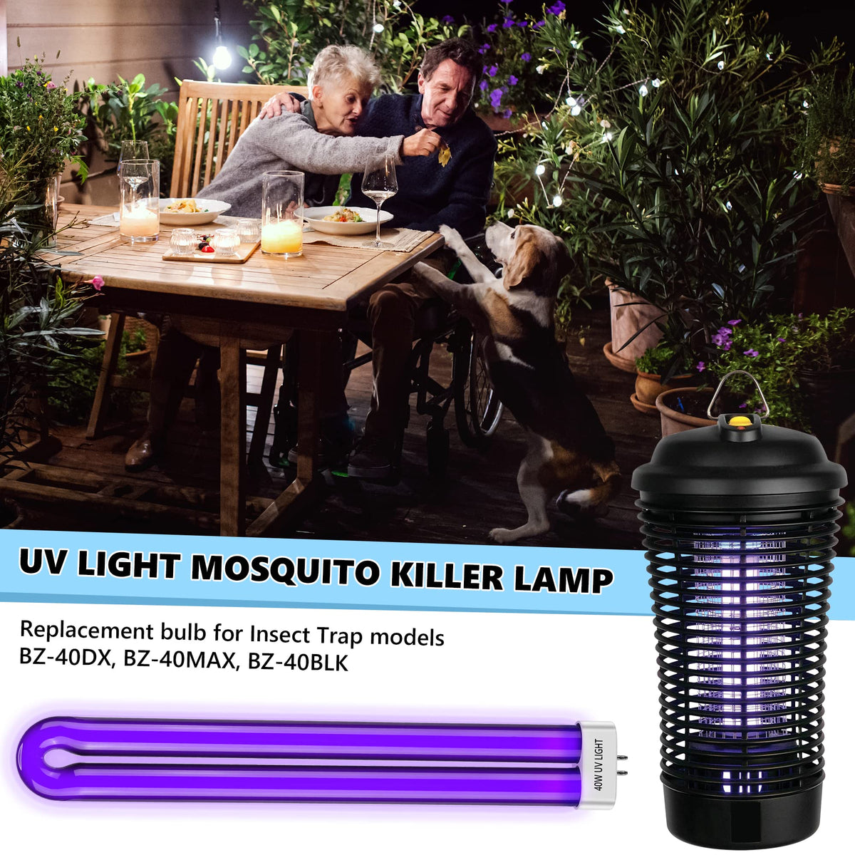 Kittmip 40W UV bulb highlights 1.5-acre coverage capability