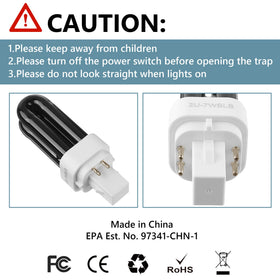 Kittmip quick-install replacement UV bulb for ease of setup.