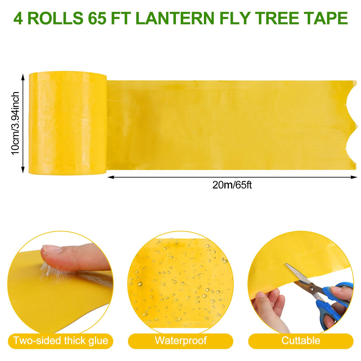 Waterproof paper trap from Kittmip designed to endure outdoor weather.
