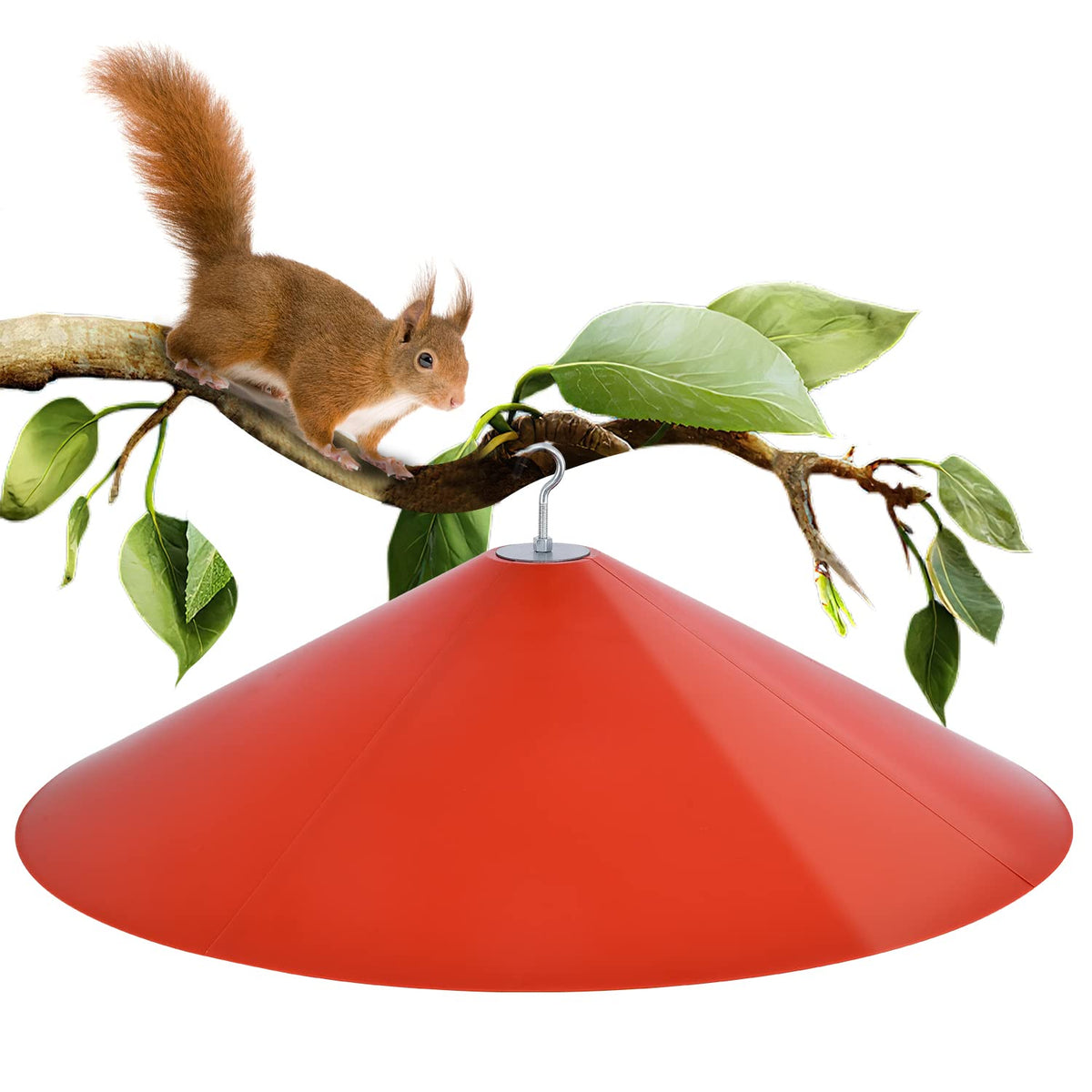 KITVONA Squirrel Baffle installs 4–5 feet from the trunk for stability