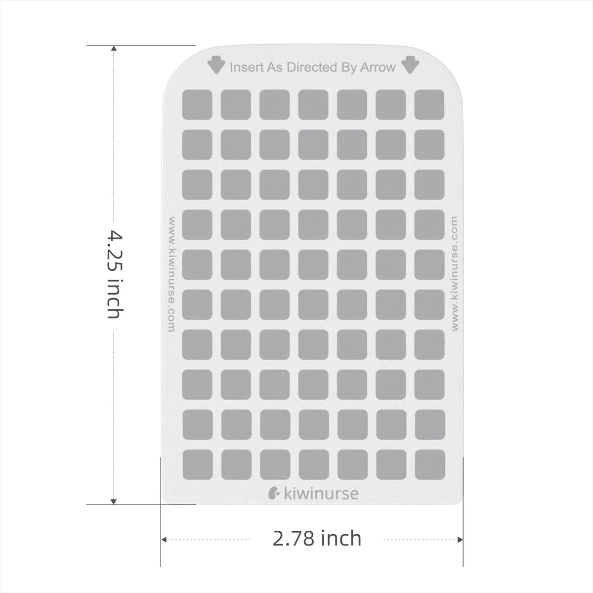 Kiwinurse 10-pack glue cards for UVLA1001 indoor trap with single-sided stickiness
