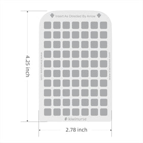 Kiwinurse 10-pack glue cards for UVLA1001 indoor trap with single-sided stickiness