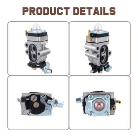Kizut 130BT carburetor installation view guides a smooth swap