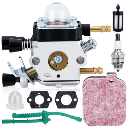 Kizut BG55 carburetor front view for Stihl blower