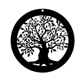 KK Magsun replacement wind catcher in black tree for durable outdoor decor on doors and porches.