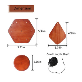 KK magsun wind chime clapper for crisp, balanced sounds during restringing