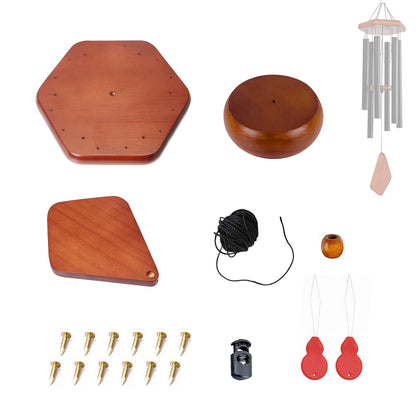 KK magsun wind chime hexagon top boosts stability and outdoor appeal