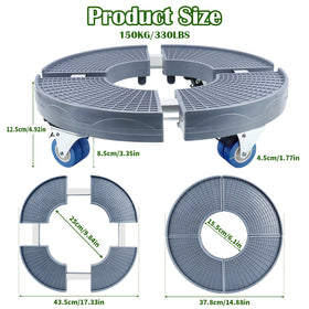 KKasonic suitable for indoor and outdoor use with pots and umbrellas.