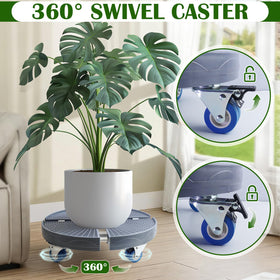 KKasonic rolling stand supports up to 330 pounds for large pots.
