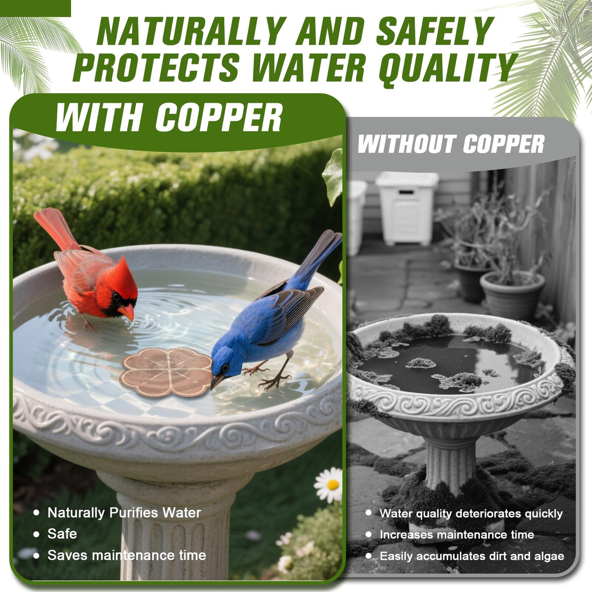 KKilicy copper disk resists weather and stays reliable year-round.
