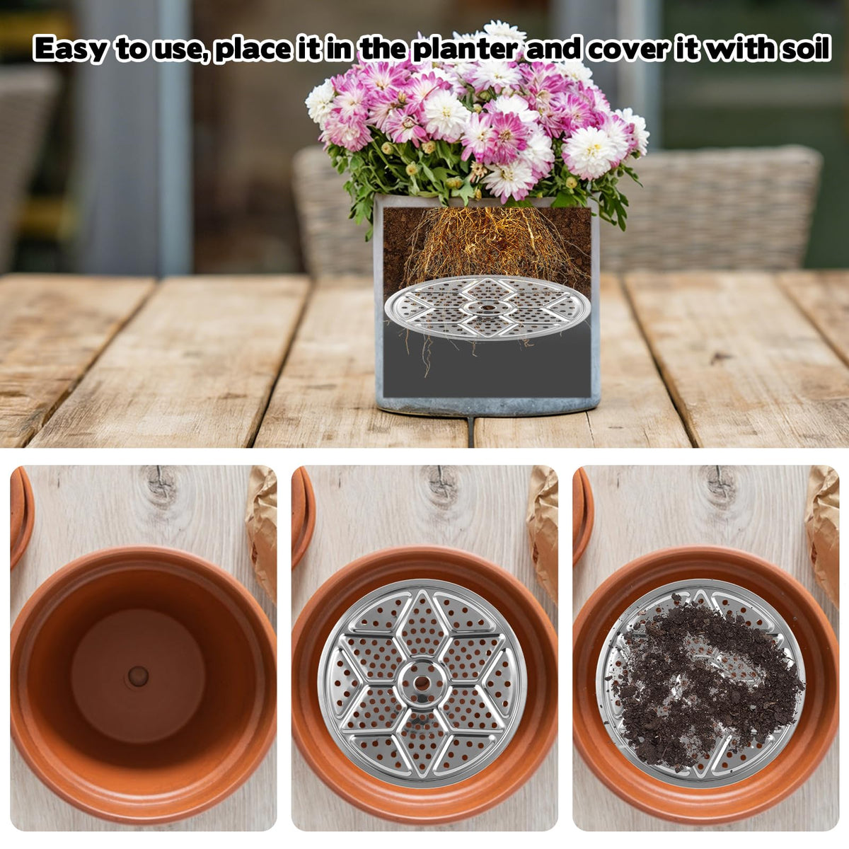 KKONHII liners help indoor and outdoor setups stay tidy while supporting plants.