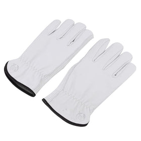 KKOYING Leather Work Gloves multiuse outdoor task for yard and DIY