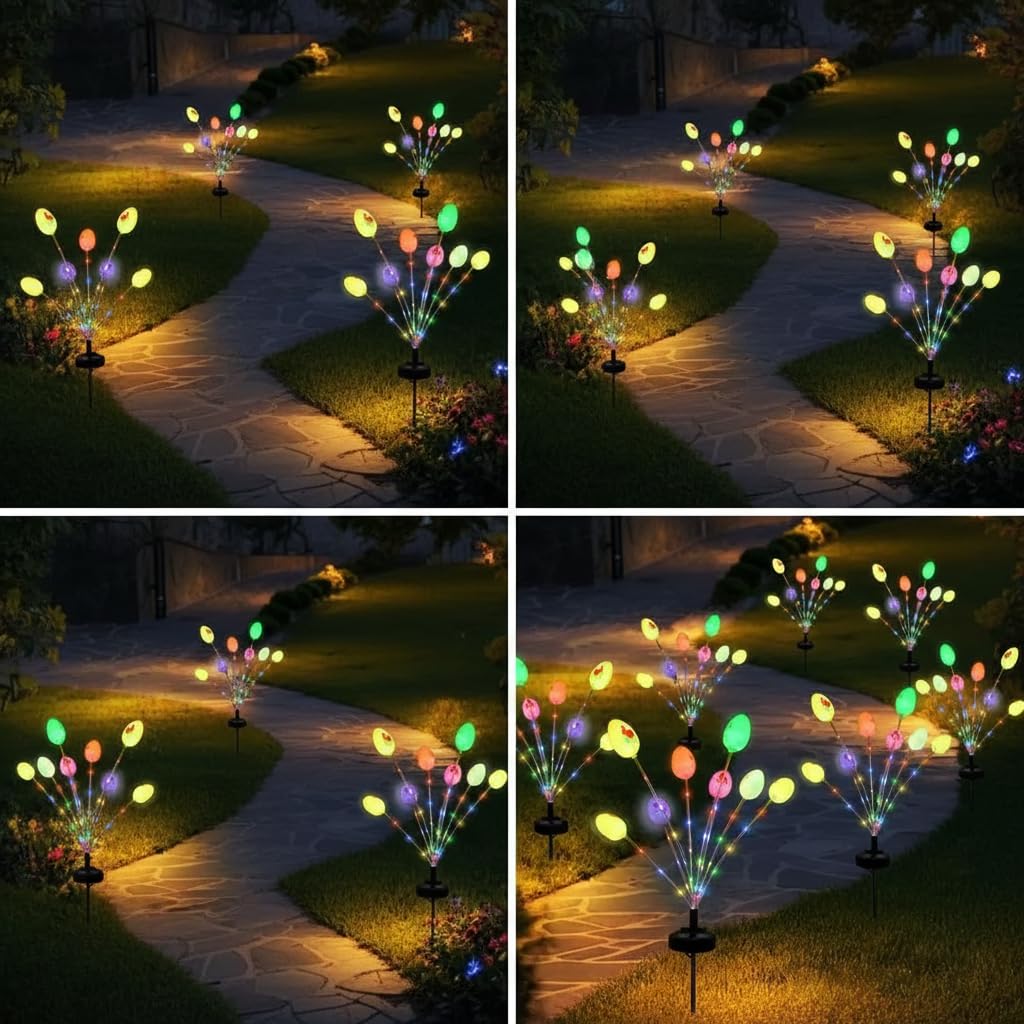KKZACONL Easter light set is gift-ready for baskets and yard displays.