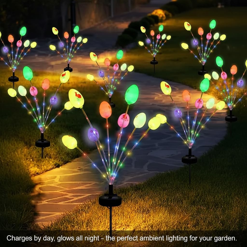 KKZACONL weatherproof lights are ideal for year-round garden decor.