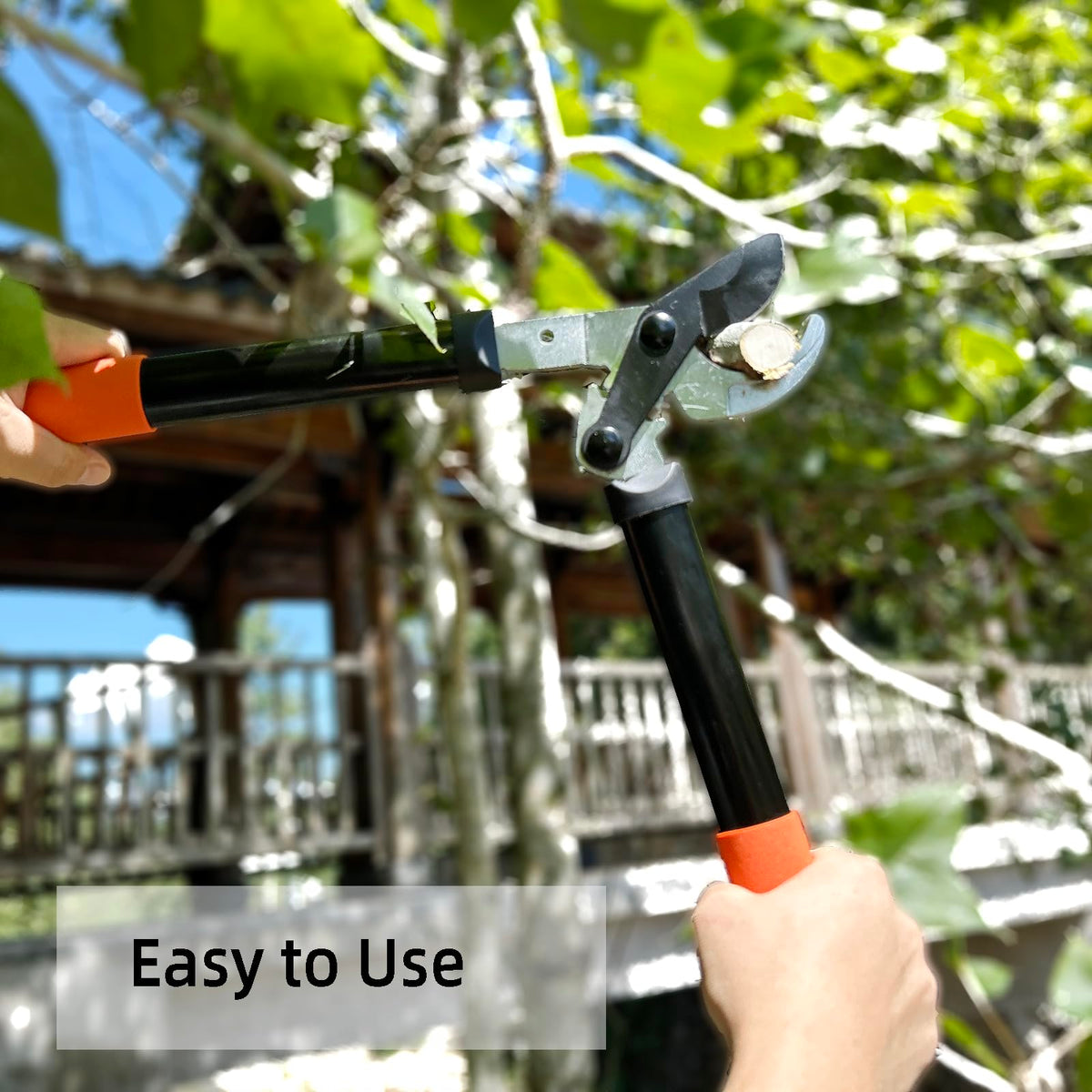 KLDOLLAR loppers lightweight design enables longer pruning sessions.