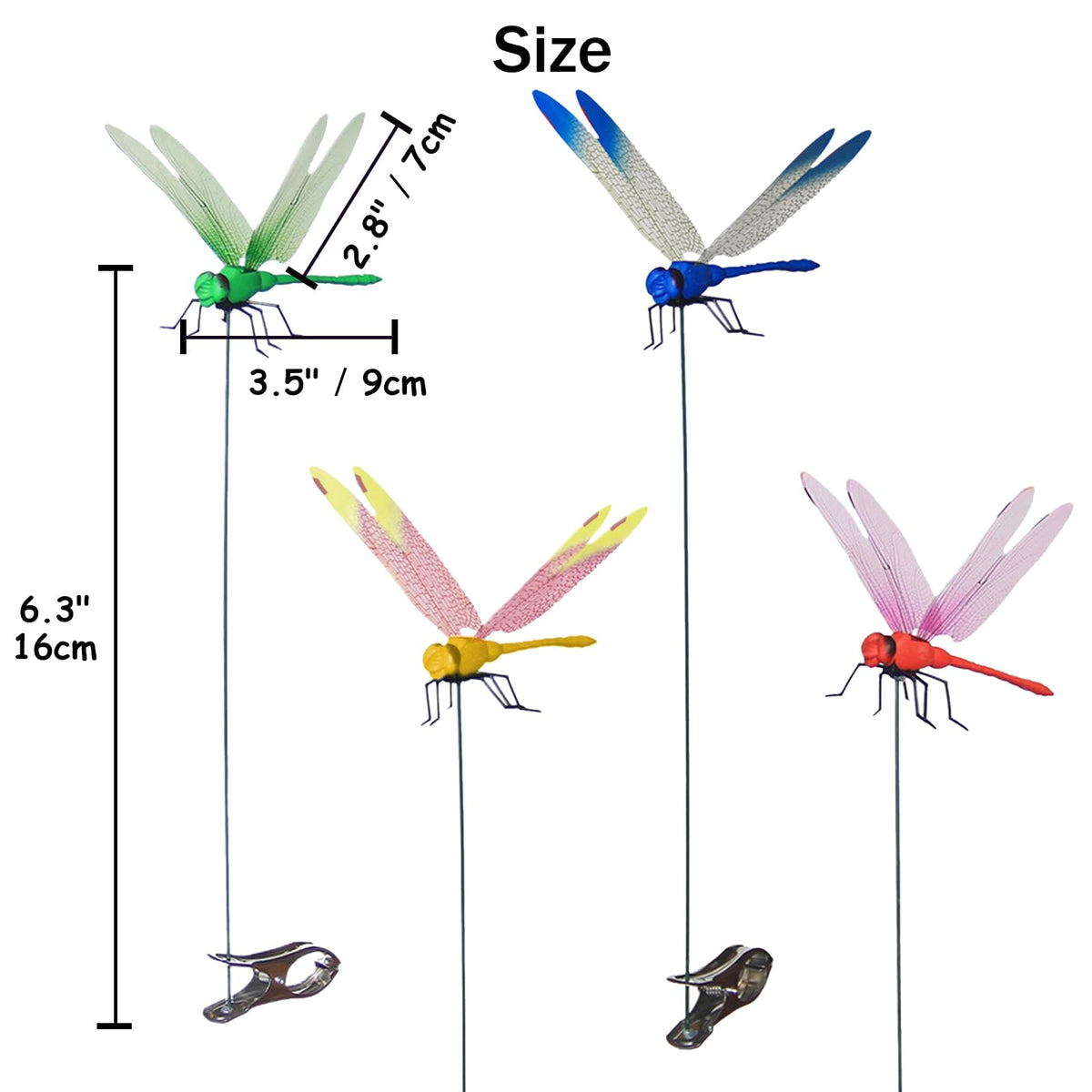 Kleeblatt Dragonfly Clip weatherproof finish keeps colors vivid.