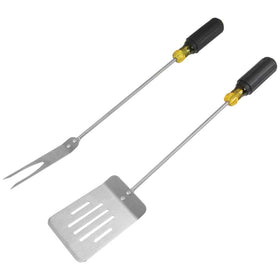 Klein Tools 98222 BBQ set cushion-grip handle for extended grilling comfort