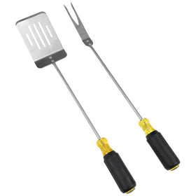 Klein Tools 98222 BBQ tongs in rust-resistant stainless steel for steady turning