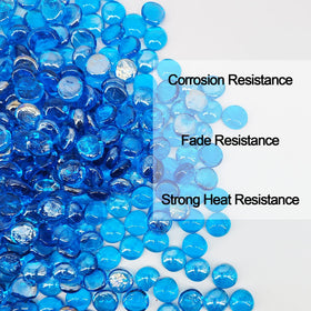 Kleuete recycled glass fire glass for indoor and outdoor use