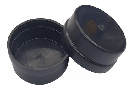 KLMHT dust cover cap front view for hub protection, two-pack design