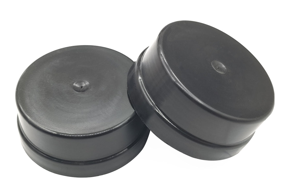 KLMHT dust cover cap side view showing secure hub compatibility